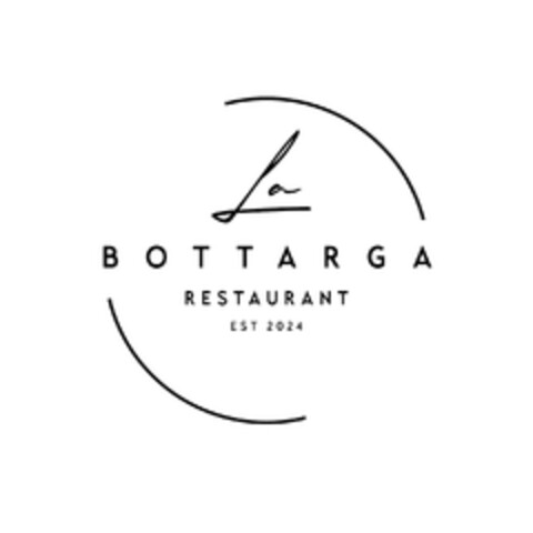 BOTTARGA RESTAURANT EST 2024 Logo (EUIPO, 15.04.2024)