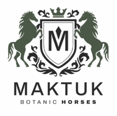 M  MAKTUK BOTANIC HORSES Logo (EUIPO, 12.09.2024)