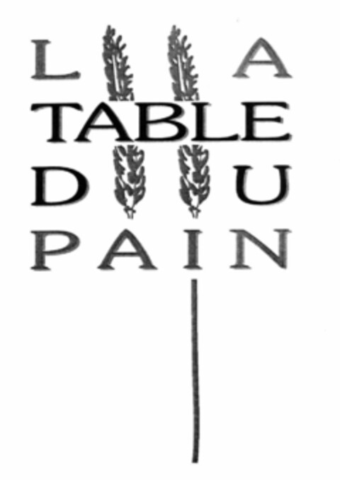 LA TABLE DU PAIN Logo (EUIPO, 05.08.1998)