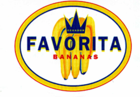 ECUADOR FAVORITA BANANAS Logo (EUIPO, 18.08.1997)