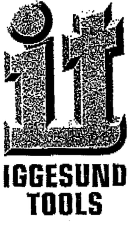 it IGGESUND TOOLS Logo (EUIPO, 01/16/1998)