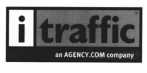 i traffic an AGENCY.COM company Logo (EUIPO, 18.04.2001)