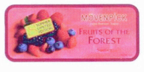 MÖVENPICK FRUITS OF THE FOREST Logo (EUIPO, 27.09.2001)