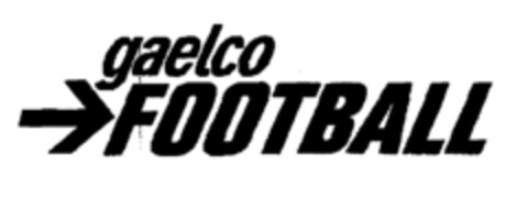 gaelco FOOTBALL Logo (EUIPO, 22.11.2001)