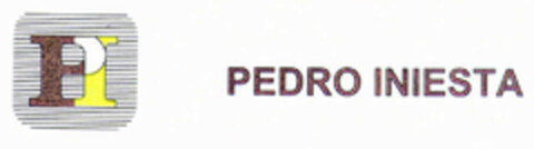 PI PEDRO INIESTA Logo (EUIPO, 04.03.2002)