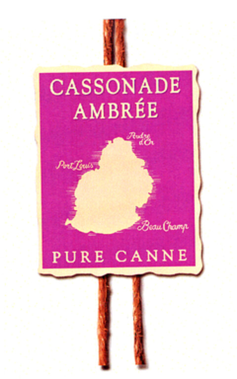 CASSONADE AMBRÉE PURE CANNE Logo (EUIPO, 02.10.2003)