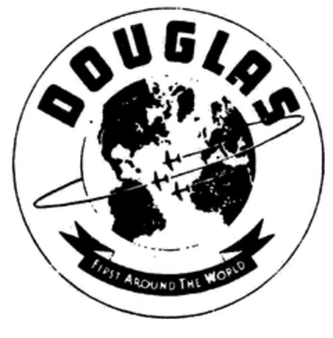 DOUGLAS FIRST AROUND THE WORLD Logo (EUIPO, 30.10.2003)