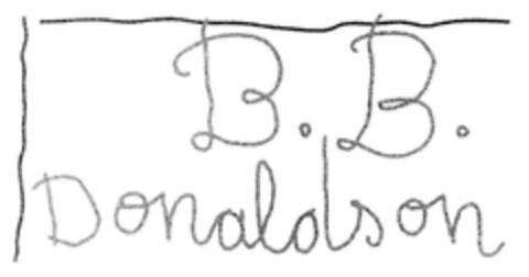 B.B. Donaldson Logo (EUIPO, 08.04.2004)