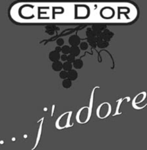CEP D'OR ...j'adore Logo (EUIPO, 08.12.2004)
