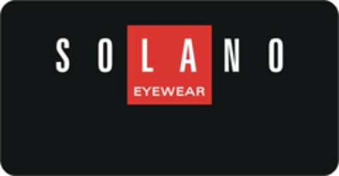 SOLANO EYEWEAR Logo (EUIPO, 10.11.2005)