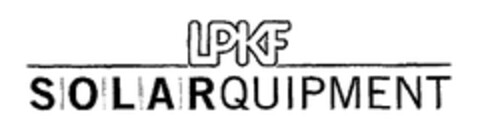 LPKF SOLARQUIPMENT Logo (EUIPO, 08/24/2007)