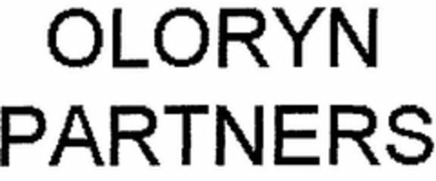 OLORYN PARTNERS Logo (EUIPO, 08/27/2008)