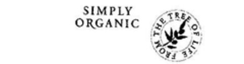 SIMPLY ORGANIC FROM THE TREE OF LIFE Logo (EUIPO, 10.10.2008)