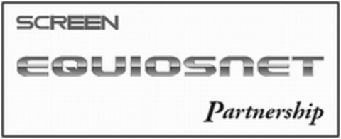 SCREEN EQUIOSNET Partnership Logo (EUIPO, 08/27/2009)