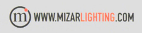 m WWW.MIZARLIGHTING.COM Logo (EUIPO, 12/16/2009)