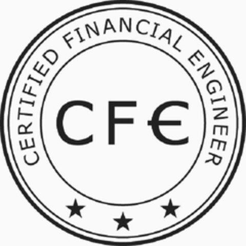 CERTIFIED FINANCIAL ENGINEER CFE Logo (EUIPO, 02.12.2010)