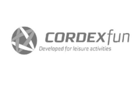 CORDEXFUN DEVELOPED FOR LEISURE ACTIVITIES Logo (EUIPO, 10.12.2010)