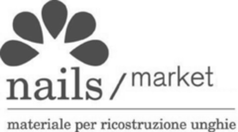 NAILS / MARKET MATERIALE PER RICOSTRUZIONE UNGHIE Logo (EUIPO, 11/29/2011)