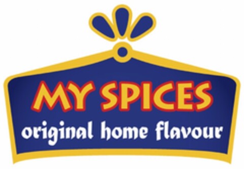 MY SPICES ORIGINAL HOME FLAVOUR Logo (EUIPO, 12/23/2011)