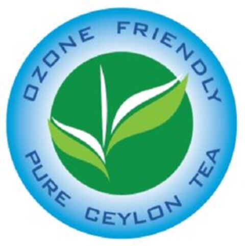 OZONE FRIENDLY PURE CEYLON TEA Logo (EUIPO, 05.04.2012)