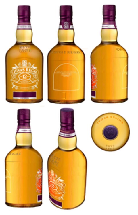 CHIVAS REGAL AGED 12 YEARS; ESTD 1801 Logo (EUIPO, 06.08.2012)