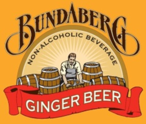 BUNDABERG NON-ALCOHOLIC BEVERAGE GINGER BEER Logo (EUIPO, 09/10/2014)