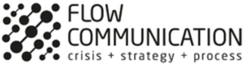 FLOW COMMUNICATION crisis + strategy + process Logo (EUIPO, 26.06.2015)