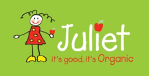Juliet it's good, it's Organic Logo (EUIPO, 25.01.2016)