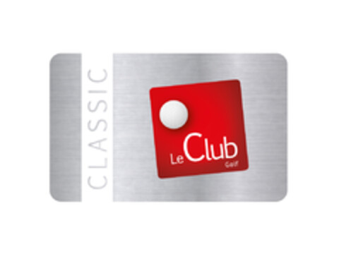 CLASSIC Le Club Golf Logo (EUIPO, 10.01.2018)