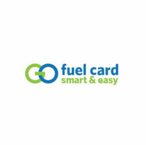 GO fuel card - smart & easy Logo (EUIPO, 22.01.2018)