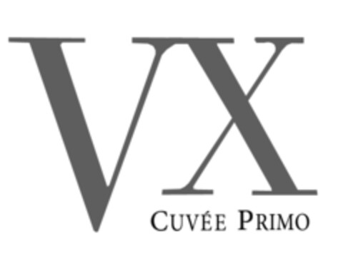 VX CUVÉE PRIMO Logo (EUIPO, 07/31/2018)