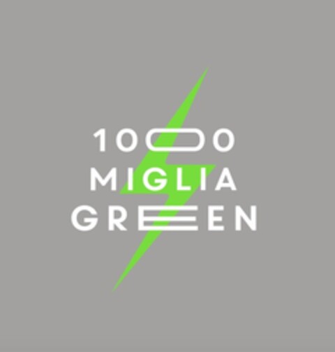 1000 MIGLIA GREEN Logo (EUIPO, 29.03.2019)