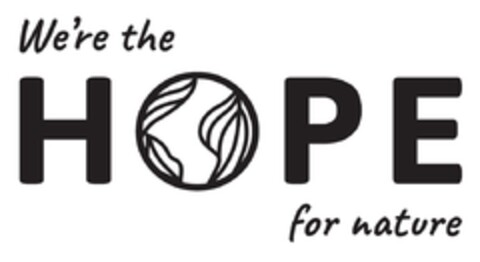 We're the HOPE for nature Logo (EUIPO, 01.06.2020)