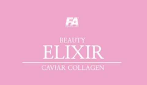 FA ENGINEERED NUTRITION BEAUTY ELIXIR CAVIAR COLLAGEN Logo (EUIPO, 04/08/2021)