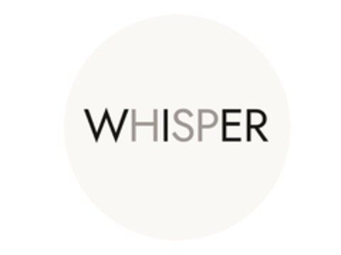 WHISPER Logo (EUIPO, 23.09.2021)