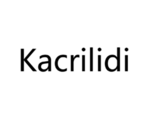 Kacrilidi Logo (EUIPO, 01/20/2022)