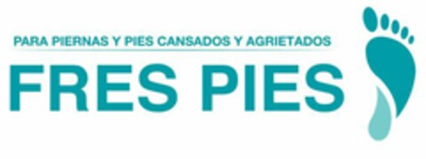 PARA PIERNAS Y PIES CANSADOS Y AGRIETADOS FRES PIES Logo (EUIPO, 30.03.2022)