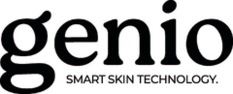 GENIO SMART SKIN TECHNOLOGY Logo (EUIPO, 23.01.2023)