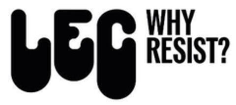 LEC WHY RESIST? Logo (EUIPO, 08.11.2023)