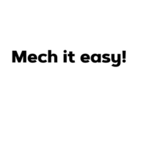 Mech it easy ! Logo (EUIPO, 26.01.2024)