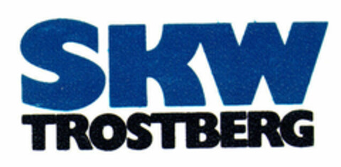 SKW TROSTBERG Logo (EUIPO, 04/01/1996)