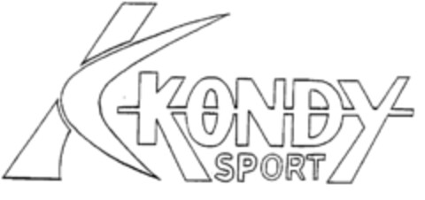 KONDY SPORT Logo (EUIPO, 08/21/1996)