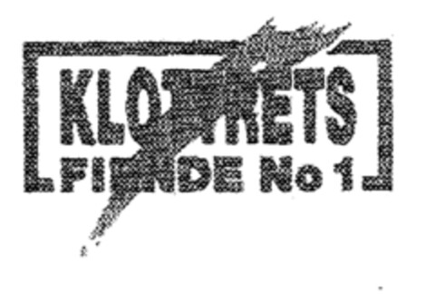 KLOTTRETS FIENDE No 1 Logo (EUIPO, 28.02.1997)