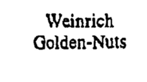 Weinrich Golden-Nuts Logo (EUIPO, 03/07/1997)