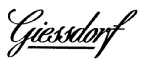 Giessdorf Logo (EUIPO, 12.09.1997)