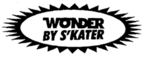 WONDER BY S'KATER Logo (EUIPO, 01.10.1998)