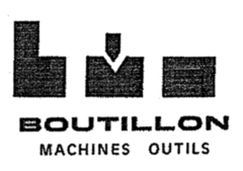 BOUTILLON MACHINES OUTILS Logo (EUIPO, 12/11/1998)