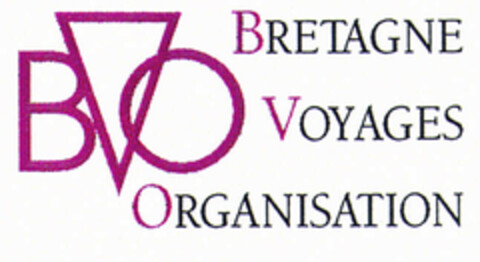 BVO BRETAGNE VOYAGES ORGANISATION Logo (EUIPO, 10.05.2000)