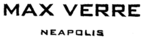 MAX VERRE NEAPOLIS Logo (EUIPO, 12/07/2001)