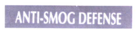 ANTI-SMOG DEFENSE Logo (EUIPO, 27.09.2002)